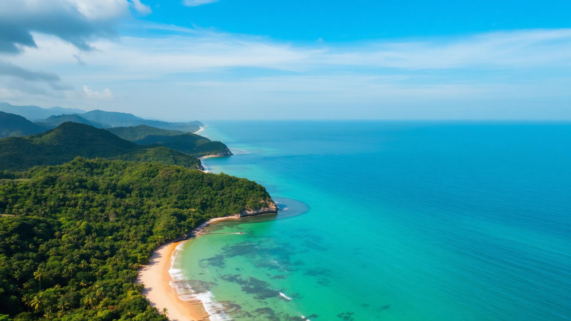 Phuket coastline
